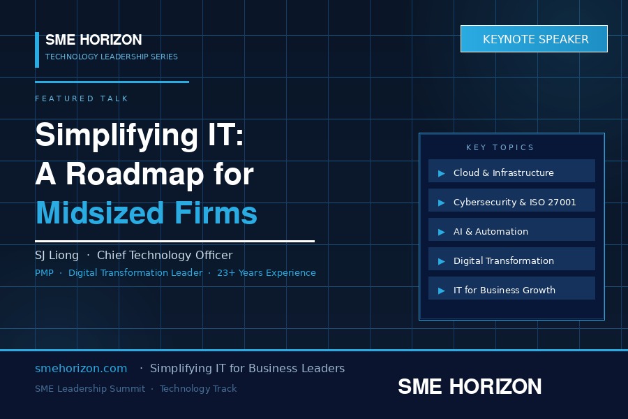 SME Horizon - Simplifying IT: A Roadmap for Midsized Firms