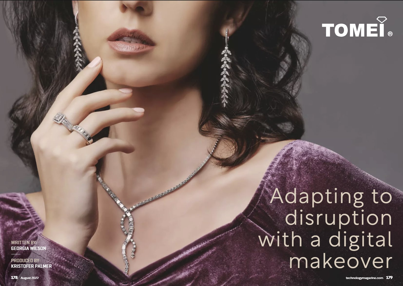 Technology Magazine Cover - Adapting to Disruption with a Digital Makeover